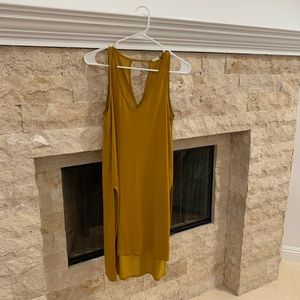 Akemi + Kin Mustard High Low Top